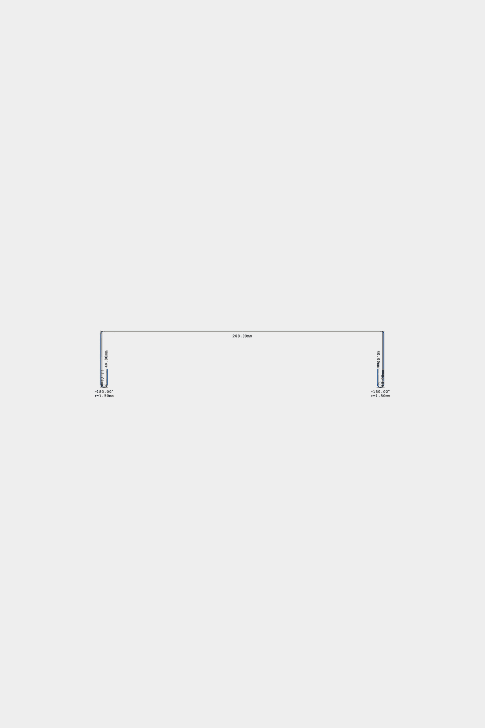 Schematisk skiss av väggkrön för WoodUpp Aluwood fasadpaneler (240 x 20 cm), med markering av etiketten 6000, kraftpilarna 2371,35 och den pulverlackerade aluminiumprofilen.